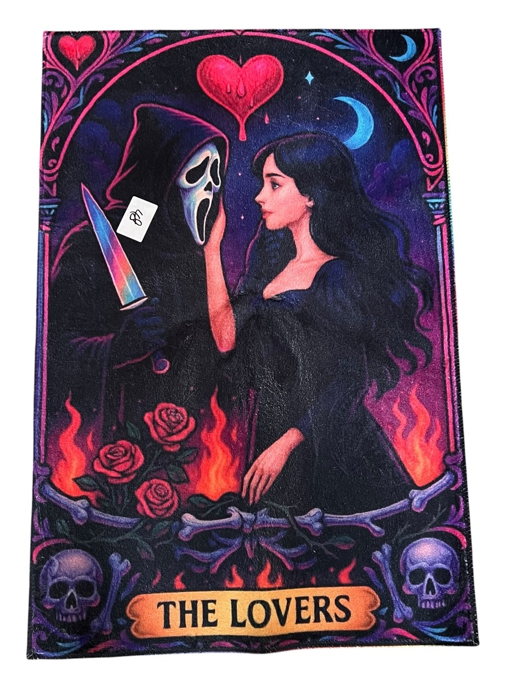2/$35 NEW The Lovers Horror Romantic Spooky Accent Rug | 23.5” x 34”